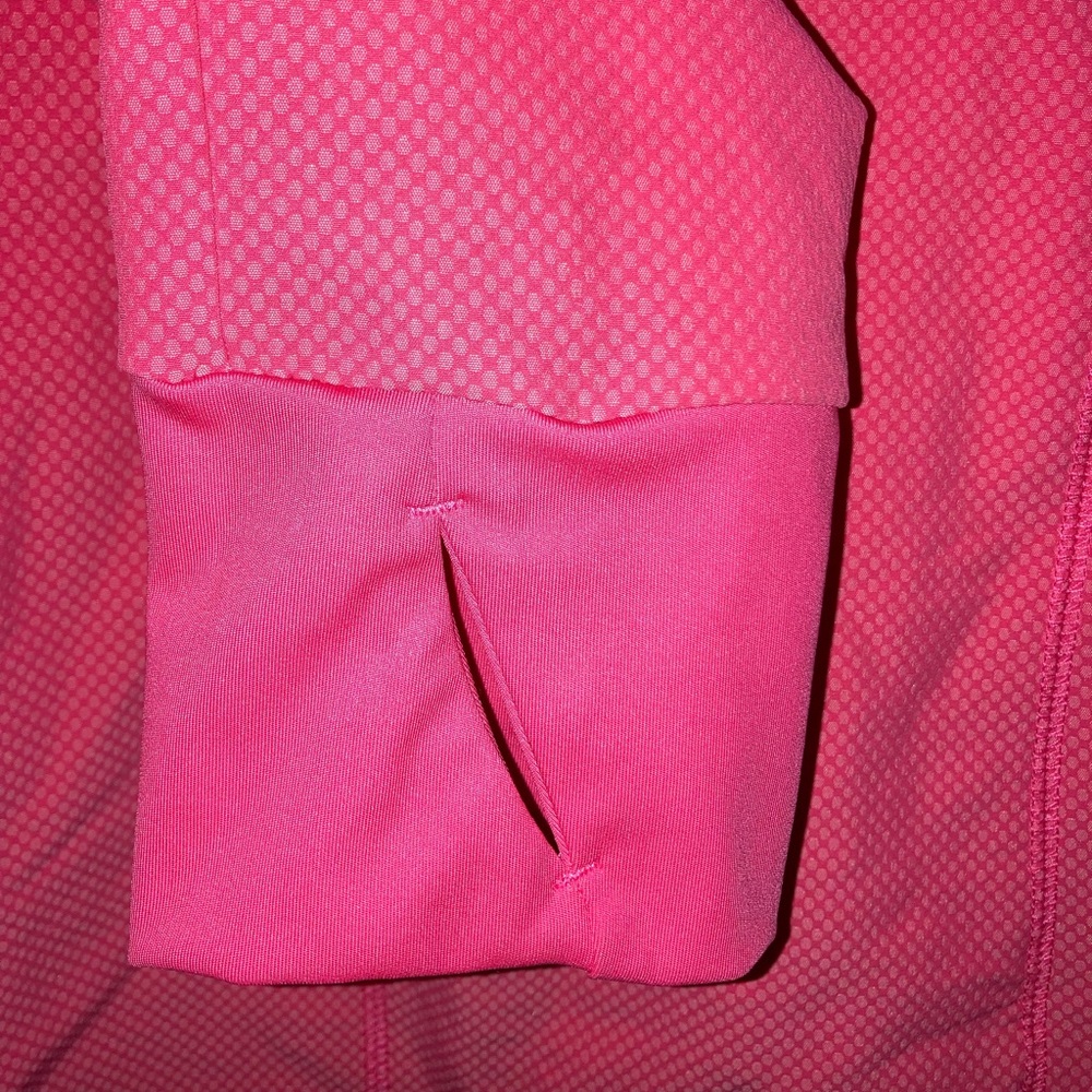 All in Motion Girls Pink Hooded Jacket - Picture 6 of 7